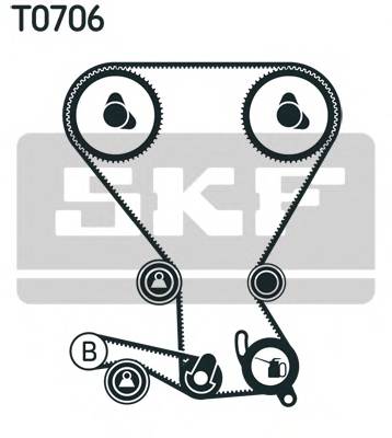 SKF VKMA 95659 Комплект ременя ГРМ