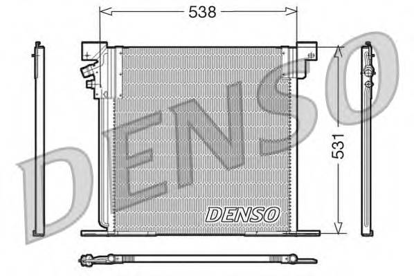 DENSO DCN17030 Конденсатор, кондиционер