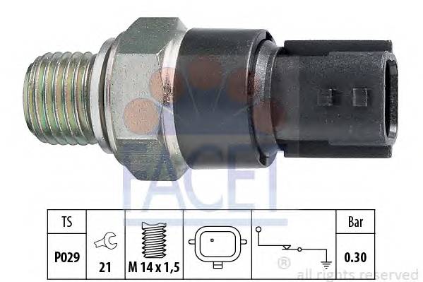 FACET 7.0181 Датчик давления масла