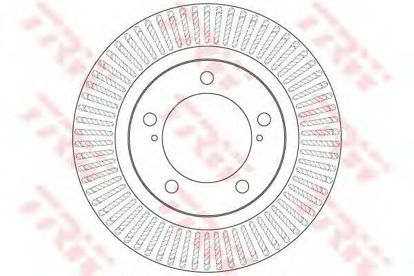 TRW DF6239S Гальмівний диск