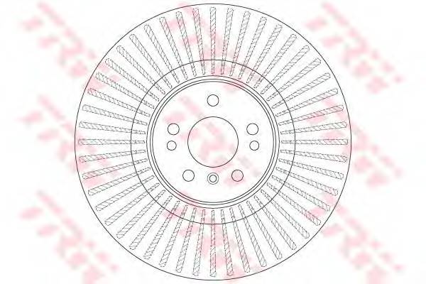 TRW DF6456S Тормозной диск