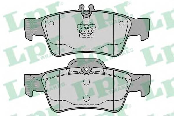 LPR 05P1232 Комплект тормозных колодок,