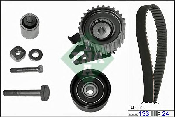 INA 530 0619 10 Комплект ременя ГРМ