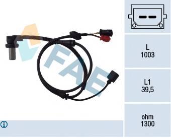 FAE 78059 Датчик, частота вращения