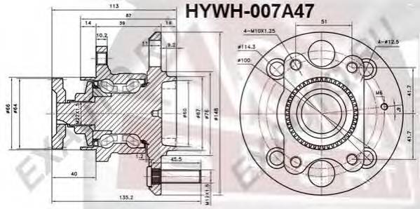 ASVA HYWH007A47 ÑÒÓÏÈÖÀ ÇÀÄÍßß (SONATA