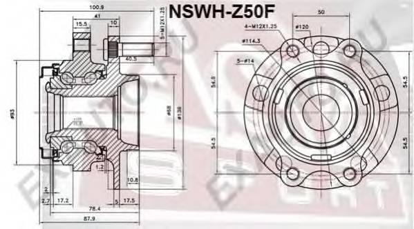 ASVA NSWHZ50F ÑÒÓÏÈÖÀ ÏÅÐÅÄÍßß