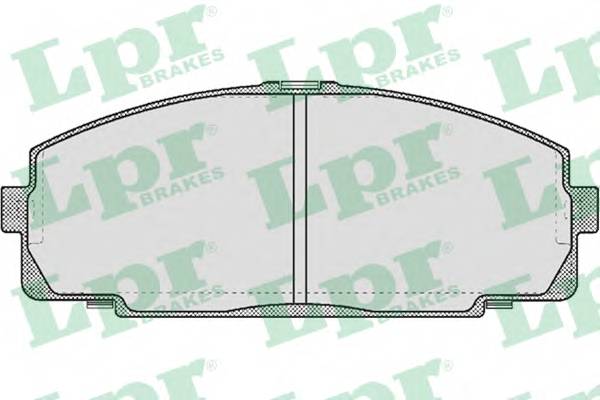 LPR 05P577 Комплект тормозных колодок,