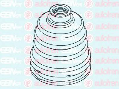 AUTOFREN SEINSA D8533 Комплект пылника, приводной