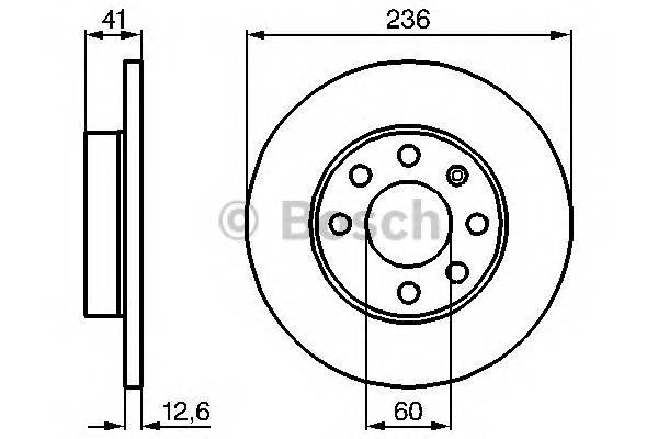 BOSCH 0986479B20 запчастина