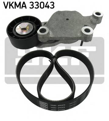 SKF VKMA 33043 Поликлиновой ременный комплект