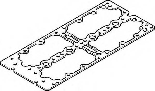 ELRING 718.220 Прокладка, крышка головки