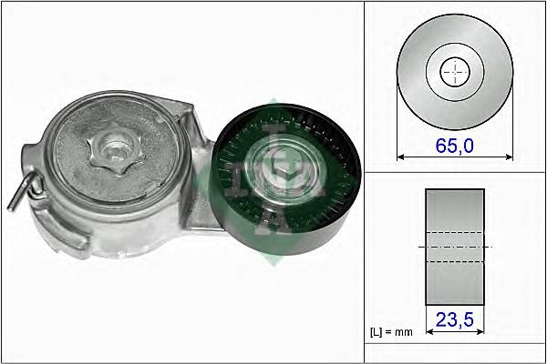 INA 534 0069 10 Натяжная планка, поликлиновой