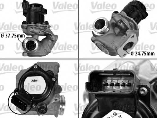 VALEO 700413 Клапан возврата ОГ