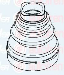 AUTOFREN SEINSA D8526 Комплект пильника, приводний