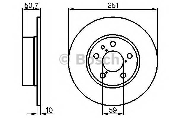 BOSCH 0986479B31 запчастина