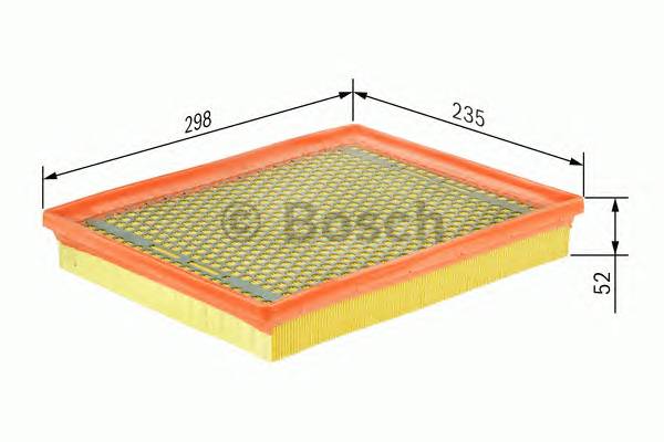 BOSCH 1 457 433 655 Повітряний фільтр