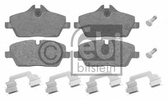 FEBI BILSTEIN 16559 Комплект гальмівних колодок,