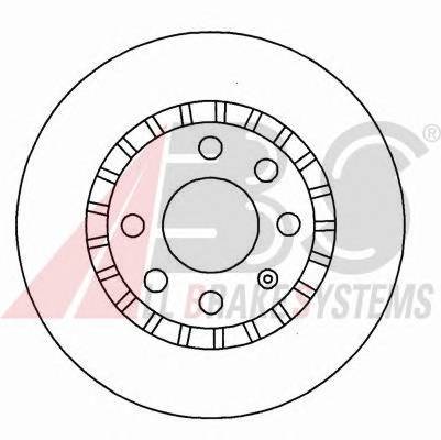 A.B.S. 15878 Тормозной диск