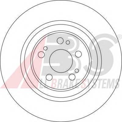 A.B.S. 17037 Гальмівний диск