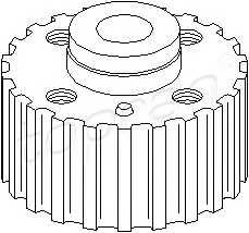 TOPRAN 100 296 Шестерня, колінчастий вал