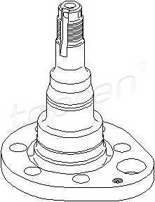 TOPRAN 102 819 Ступиця колеса