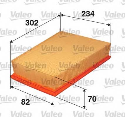 VALEO 585401 Повітряний фільтр