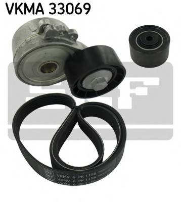 SKF VKMA 33069 Полікліновий ремінний комплект