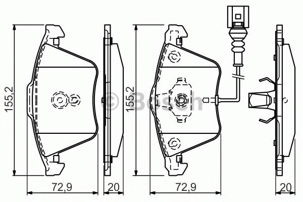 BOSCH 0986494550 запчастина