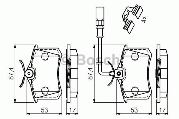 BOSCH 0986494599 запчасть