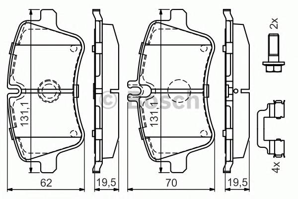 BOSCH 0986494607 запчастина