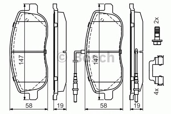 BOSCH 0986494615 запчастина