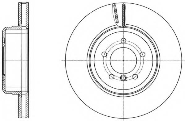 REMSA 61491.10 Тормозной диск