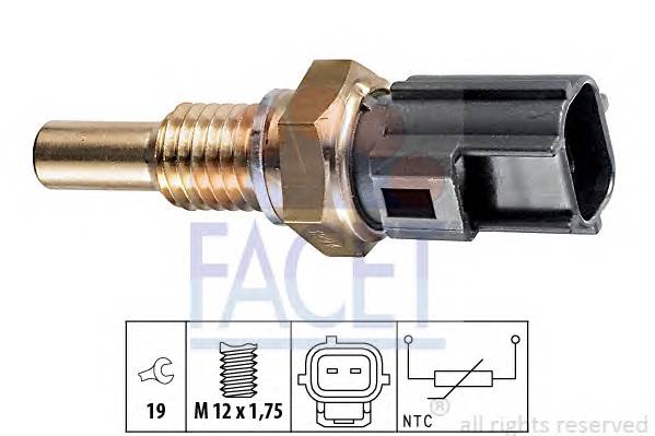 FACET 7.3294 Датчик, температура олії;