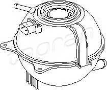 TOPRAN 109 342 Компенсационный бак, охлаждающая