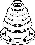 TOPRAN 109 246 Пыльник, приводной вал