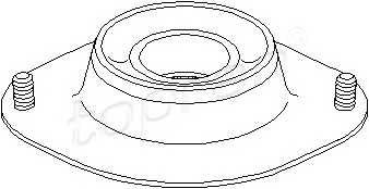 TOPRAN 200 438 Опора стойки амортизатора