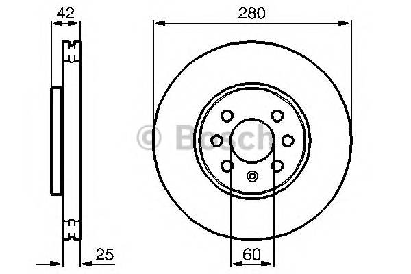 BOSCH 0986479B68 запчастина