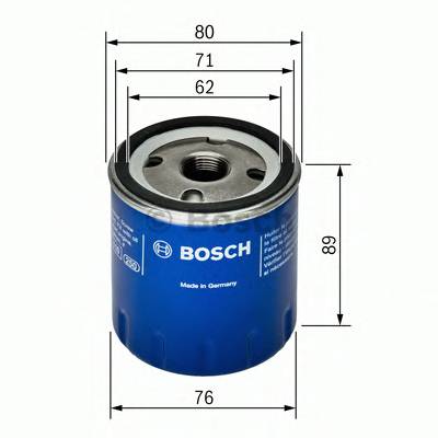 BOSCH 0 451 103 261 Масляний фільтр