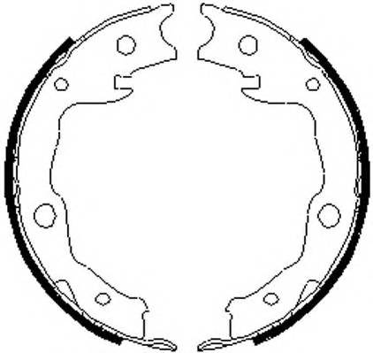 FERODO FSB4035 Комплект тормозных колодок,