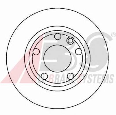 A.B.S. 16083 Тормозной диск