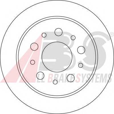 A.B.S. 17030 Тормозной диск
