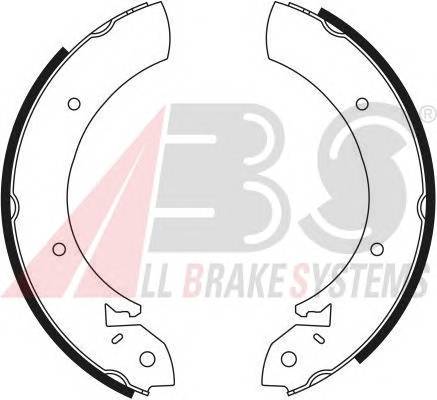 A.B.S. 8125 Комплект гальмівних колодок