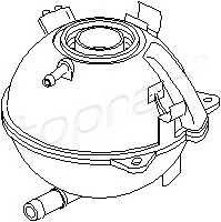 TOPRAN 110 055 Компенсаційний бак, охолоджуюча