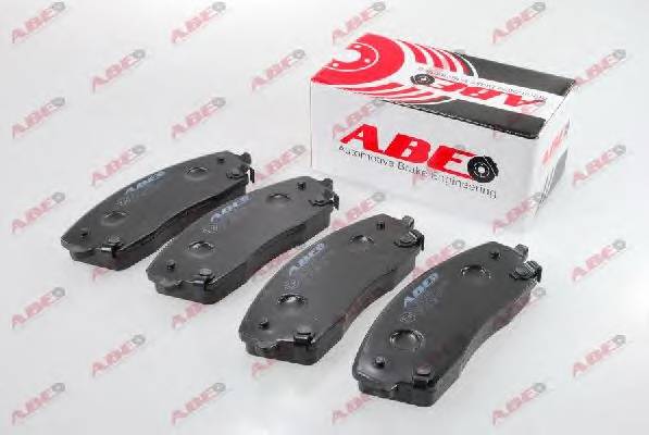 ABE C1Y037ABE Комплект гальмівних колодок,