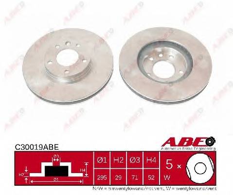 ABE C30019ABE Тормозной диск