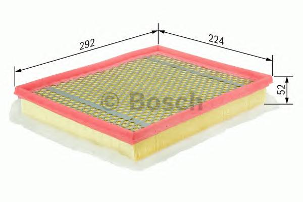 BOSCH F 026 400 012 Повітряний фільтр