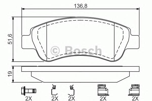 BOSCH 0986494623 запчастина