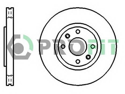 PROFIT 5010-1152 Диск гальмівний