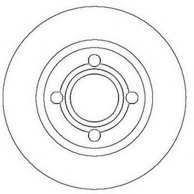 JURID 561689JC Тормозной диск