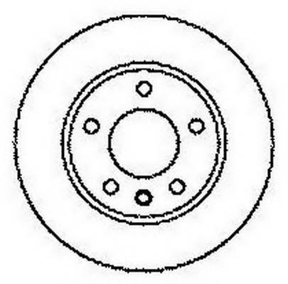 JURID 561609JC Тормозной диск